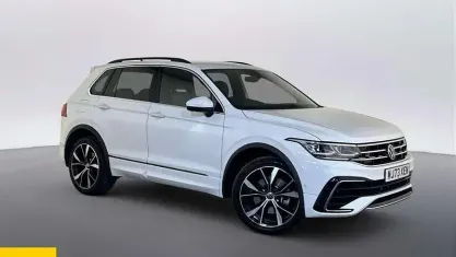 Used VW Tiguan R-line 245 HP (180 kW) 2023 White SUV