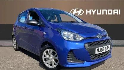 Used Hyundai i10 67 HP (49 kW) 2019 Blue Hatchback