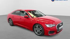 Red Used 2021 Audi A6 S-Line Sedan | £21,299 (Fair price)