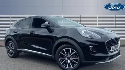Used Ford Puma Titanium 125 HP (91 kW) 2023 Black SUV