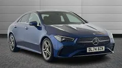 Blue Used 2024 Mercedes CLA200 Executive Coupe | £29,790 (Fair price)