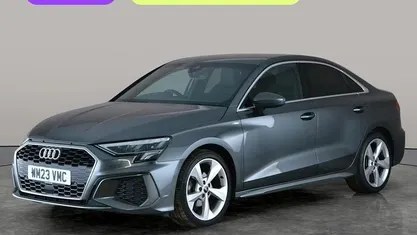 Used Audi A3 S-Line 150 HP (110 kW) 2023 Grey Sedan