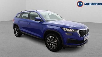 Begagnad Skoda Kodiaq SE Drive 150 HK (110 kW) 2023 Blå SUV