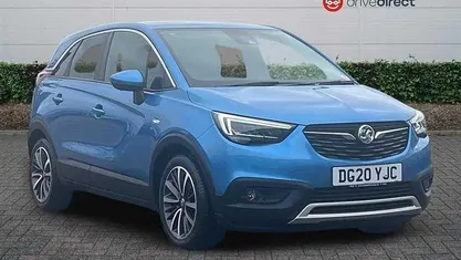 Blue Used 2020 Vauxhall Crossland X Elite SUV | £7,498 (Good price)