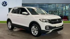 White Used 2021 VW T-Cross SE SUV | £15,013 (Fair price)