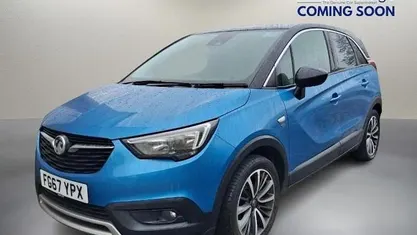 Used Vauxhall Crossland X Elite 99 HP (72 kW) 2018 Blue SUV