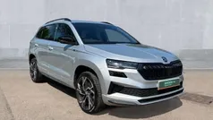 Brilliant silver Used 2024 Skoda Karoq SportLine SUV | £27,729 (Fair price)