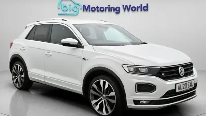 Used VW T-Roc R-line 150 HP (110 kW) 2020 Silver SUV