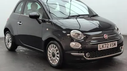 Black Used 2022 Fiat 500 Dolcevita Hatchback | £9,250 (Fair price)