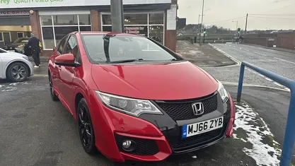 Red Used 2016 Honda Civic Sport Hatchback | £8,995 (Fair price)