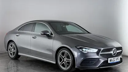 Grey Used 2022 Mercedes CLA180 AMG Line Premium Plus Sedan | £20,800 (Fair price)