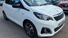 White Used 2021 Peugeot 108 Allure Hatchback | £8,995 (Fair price)