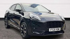 Black Used 2021 Ford Puma Gen-E ST-Line X SUV | £13,990 (Fair price)
