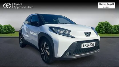 White Used 2024 Toyota Aygo Hatchback | £13,491 (Fair price)
