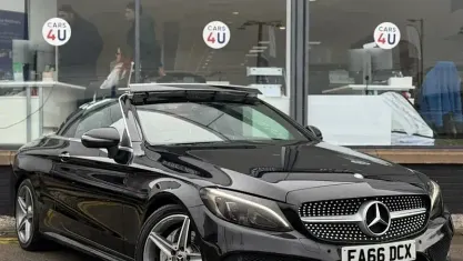 Used Mercedes C220 AMG line 170 HP (125 kW) 2018 Cabriolet