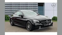 Black Used 2023 Mercedes C300e AMG line Coupe | £35,292 (Fair price)