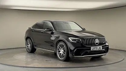 Obsidian black Used 2020 Mercedes GLC63 AMG Premium Plus Coupe | £48,700 (Fair price)