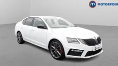 White Used 2019 Skoda Octavia vRS Hatchback | £18,399 (Fair price)