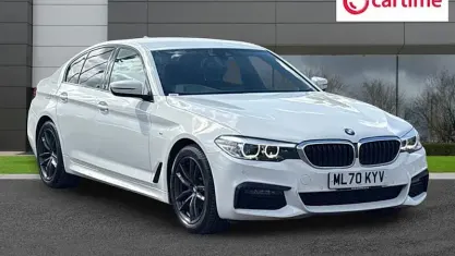 Used BMW 520 M Sport 184 HP (135 kW) 2020 White Sedan