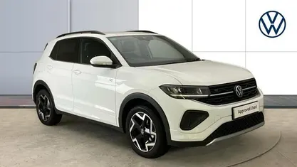 White Used 2025 VW T-Cross R-line SUV | £23,970 (Fair price)