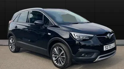 Used Vauxhall Crossland X Elite 131 HP (96 kW) 2020 Black SUV