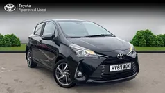 Black Used 2019 Toyota Yaris Hatchback | £7,640 (Fair price)