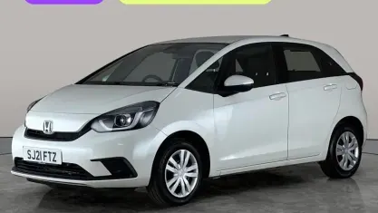 Used Honda Jazz Hybrid 109 HP (80 kW) 2021 White Hatchback