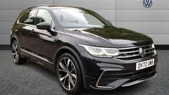 Black Used 2022 VW Tiguan R-line SUV | £25,785 (Fair price)