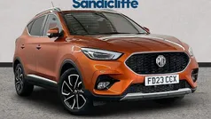 Metallic hoxton orange Used 2022 MG ZS Exclusive Sedan | £14,851 (Fair price)