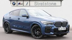 Blue Used 2022 BMW X6 M Sport SUV | £45,555 (Fair price)