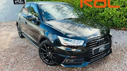 Used Audi A1 Sportback S-Line 125 HP (91 kW) 2018 Black Hatchback
