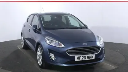 Używany Ford Fiesta Titanium X 125 KM (91 kW) 2020 Niebieski Hatchback