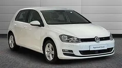 White Used 2017 VW Golf VII Edition Hatchback | £10,290 (Fair price)
