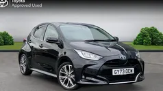 Eclipse black Used 2023 Toyota Yaris Hybrid Hatchback | £19,599 (Fair price)