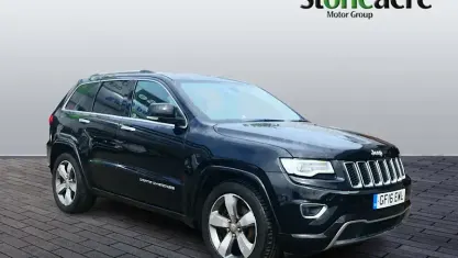 Used Jeep Grand Cherokee Overland 250 HP (183 kW) 2016 Black SUV