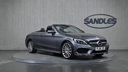 Used 2018 Mercedes C200 AMG line Cabriolet | £16,299 (Fair price)