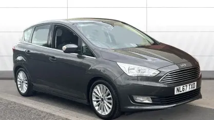 Used Ford C-MAX Titanium 125 HP (91 kW) 2017 Grey MPV