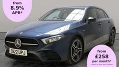Blue Used 2022 Mercedes A180 Executive Hatchback | £18,458 (Fair price)