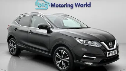 Used Nissan Qashqai N-Connecta 158 HP (116 kW) 2021 Black SUV