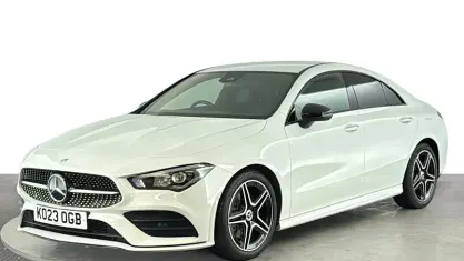 Used Mercedes CLA220 AMG Line Premium 190 HP (139 kW) 2022 White Sedan