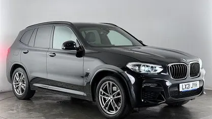Black Used 2021 BMW X3 M Sport SUV | £25,850 (Good price)