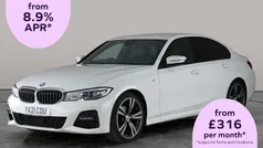 White Used 2021 BMW 320 M Sport Sedan | £19,045 (Fair price)