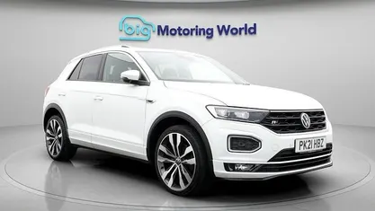 Used VW T-Roc R-line 150 HP (110 kW) 2021 White SUV