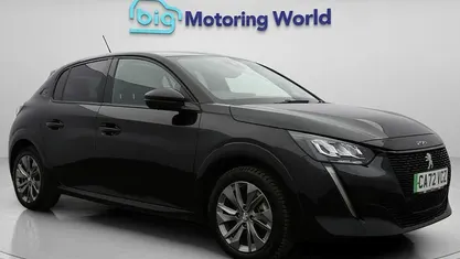 Used Peugeot e-208 Allure+ 100 kW (136 HP) 2022 Black Hatchback
