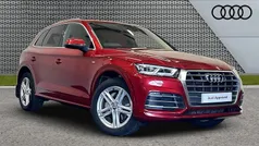 Matador red metallic Used 2019 Audi Q5 S-Line SUV | £23,795 (Fair price)