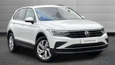 White Used 2021 VW Tiguan Life SUV | £18,995 (Fair price)