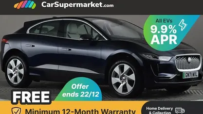 Blue Used 2021 Jaguar I-Pace SE SUV | £20,697 (Fair price)