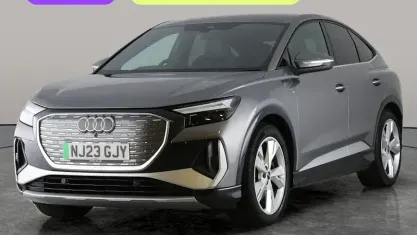 Used Audi Q4 Sportback e-tron S-Line 150 kW (204 HP) 2023 Grey SUV