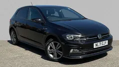 Black Used 2021 VW Polo R-line Hatchback | £13,740 (Fair price)