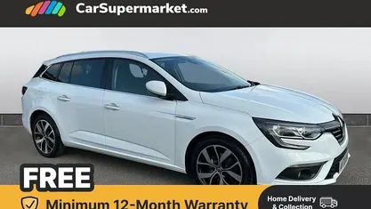 Used Renault Mégane GrandTour Iconic 116 HP (85 kW) 2020 White Estate